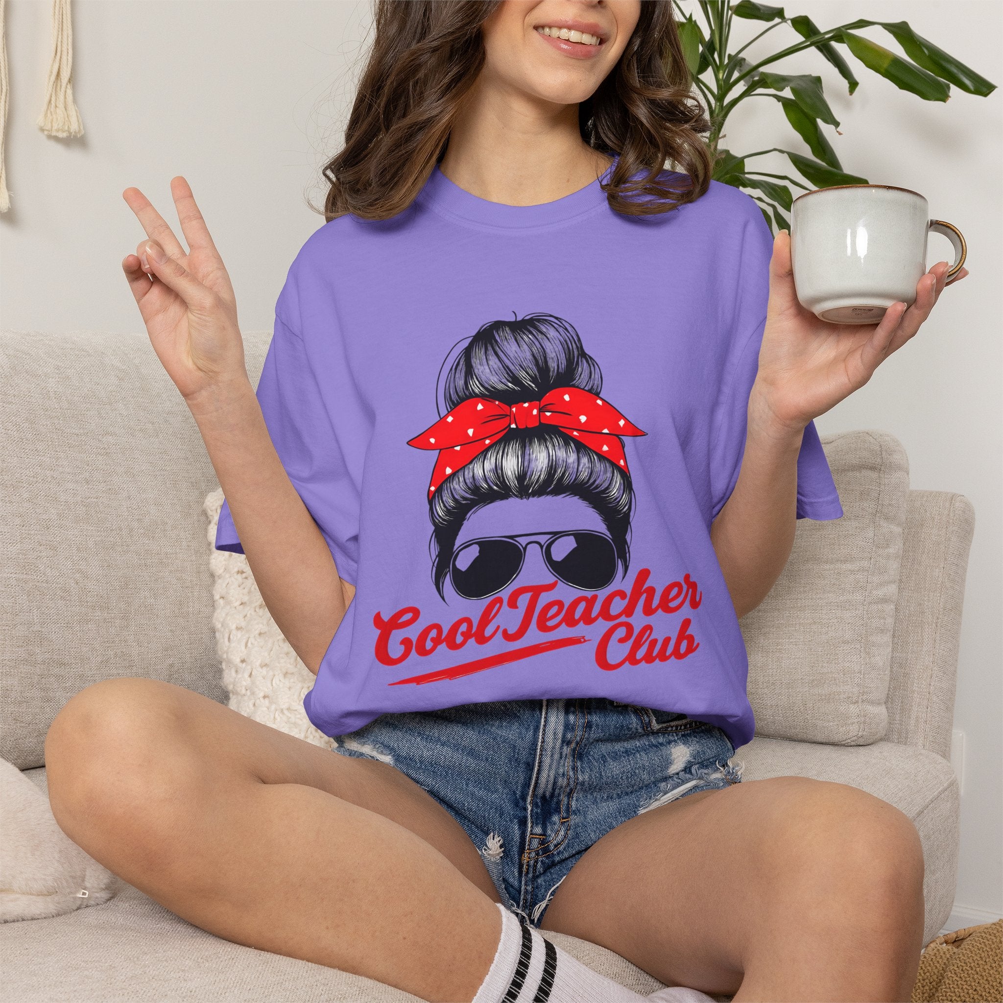 Cool Teacher Club T-Shirt — Funny Teacher Gift Tee