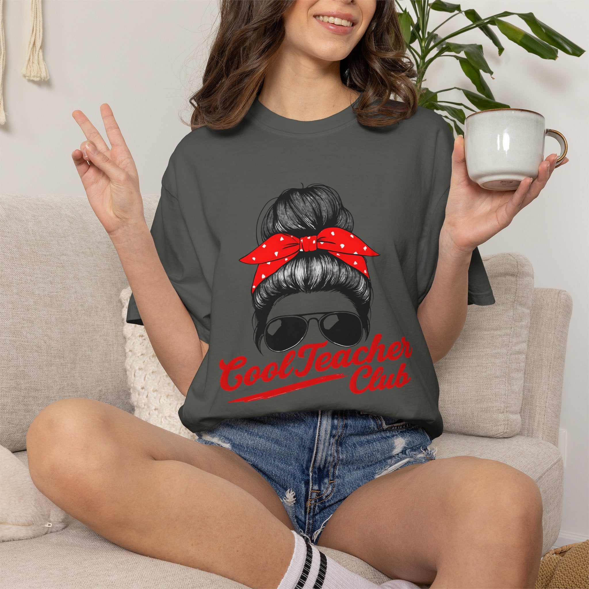 Cool Teacher Club T-Shirt — Funny Teacher Gift Tee