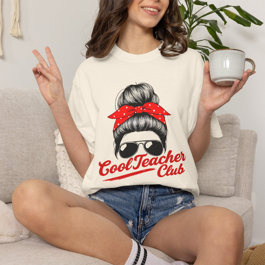 Cool Teacher Club T-Shirt — Funny Teacher Gift Tee