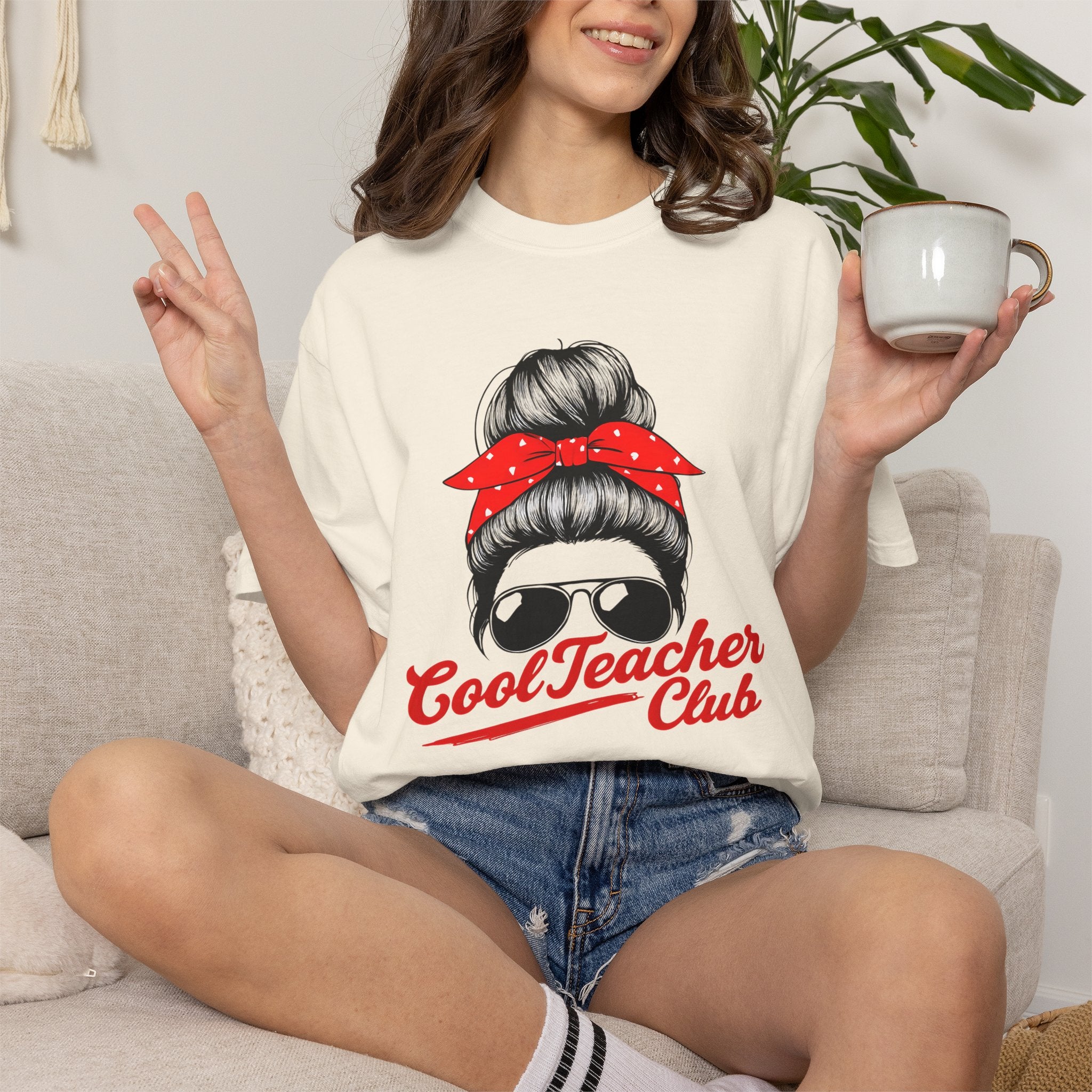 Cool Teacher Club T-Shirt — Funny Teacher Gift Tee