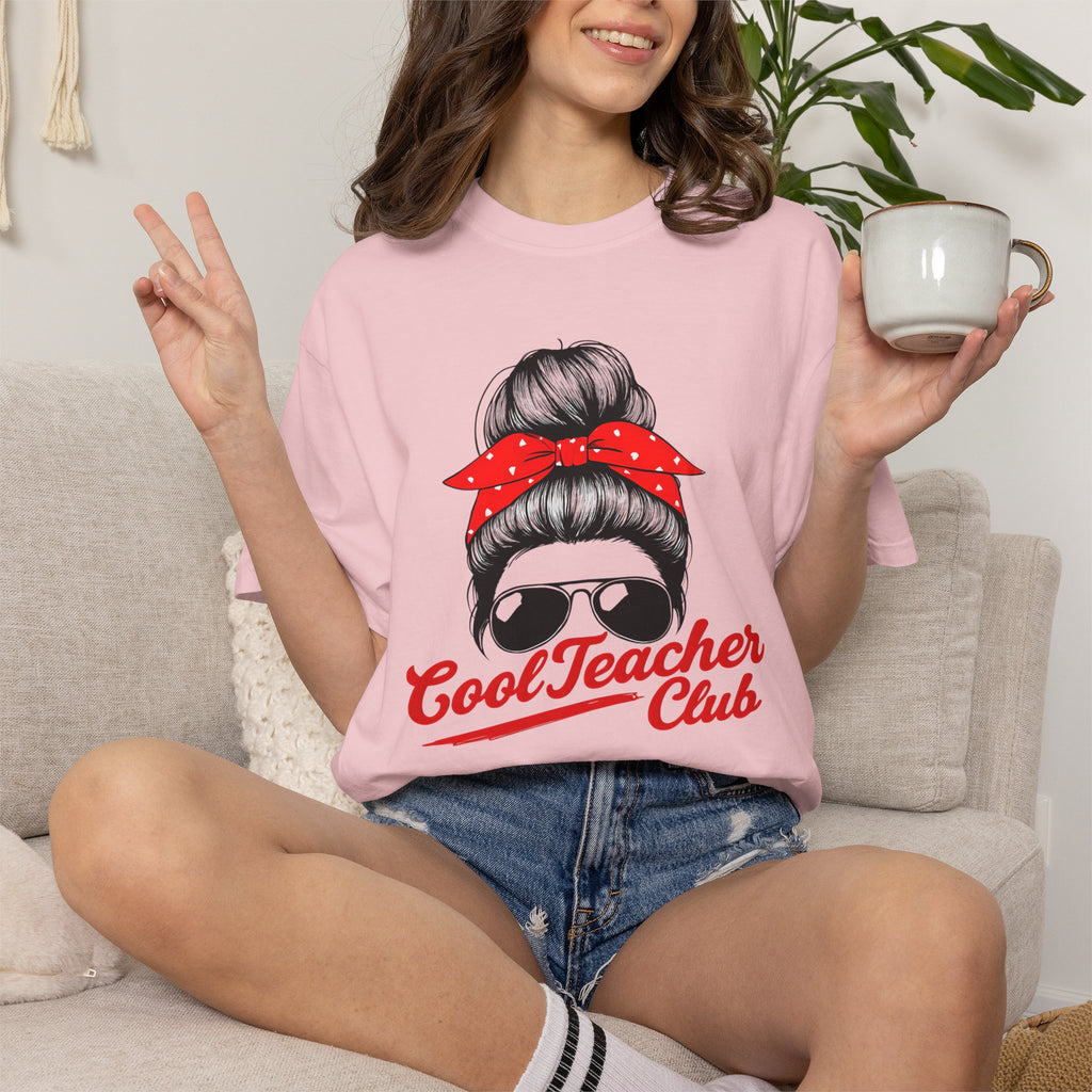 Cool Teacher Club T-Shirt — Funny Teacher Gift Tee