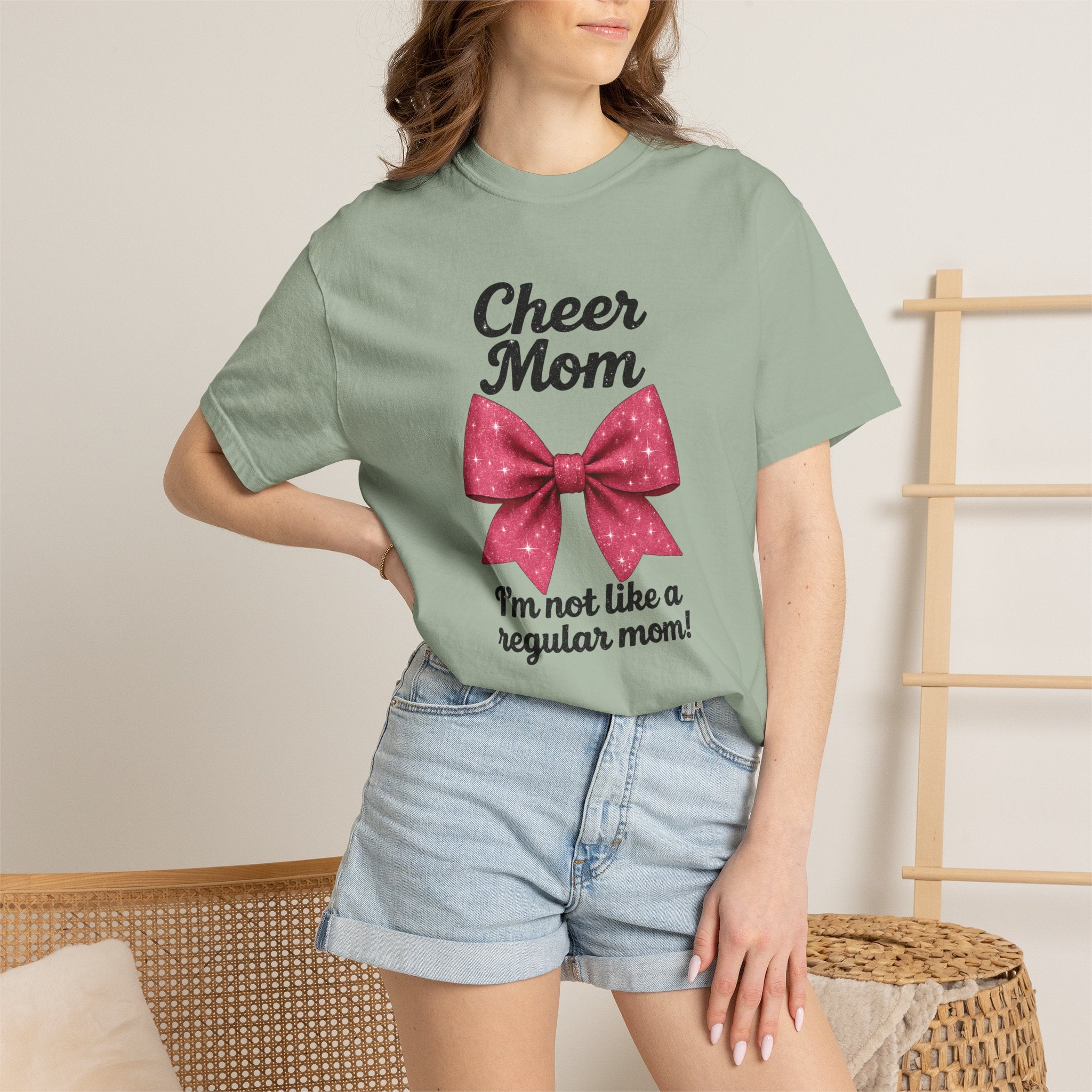 Cheer Mom T-Shirt — "I'm Not Like a Regular Mom" Mean Girls Quote