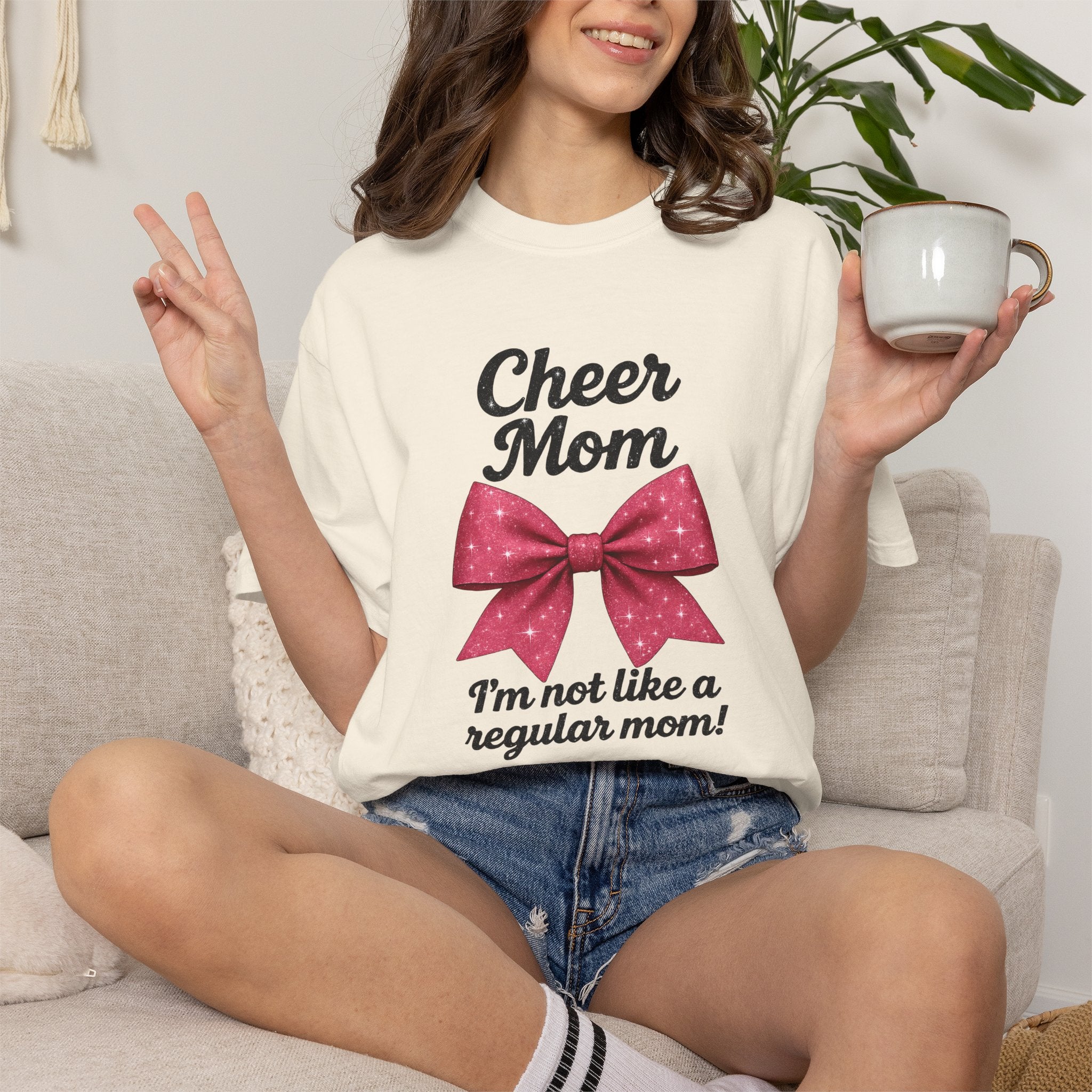 Cheer Mom T-Shirt — "I'm Not Like a Regular Mom" Mean Girls Quote