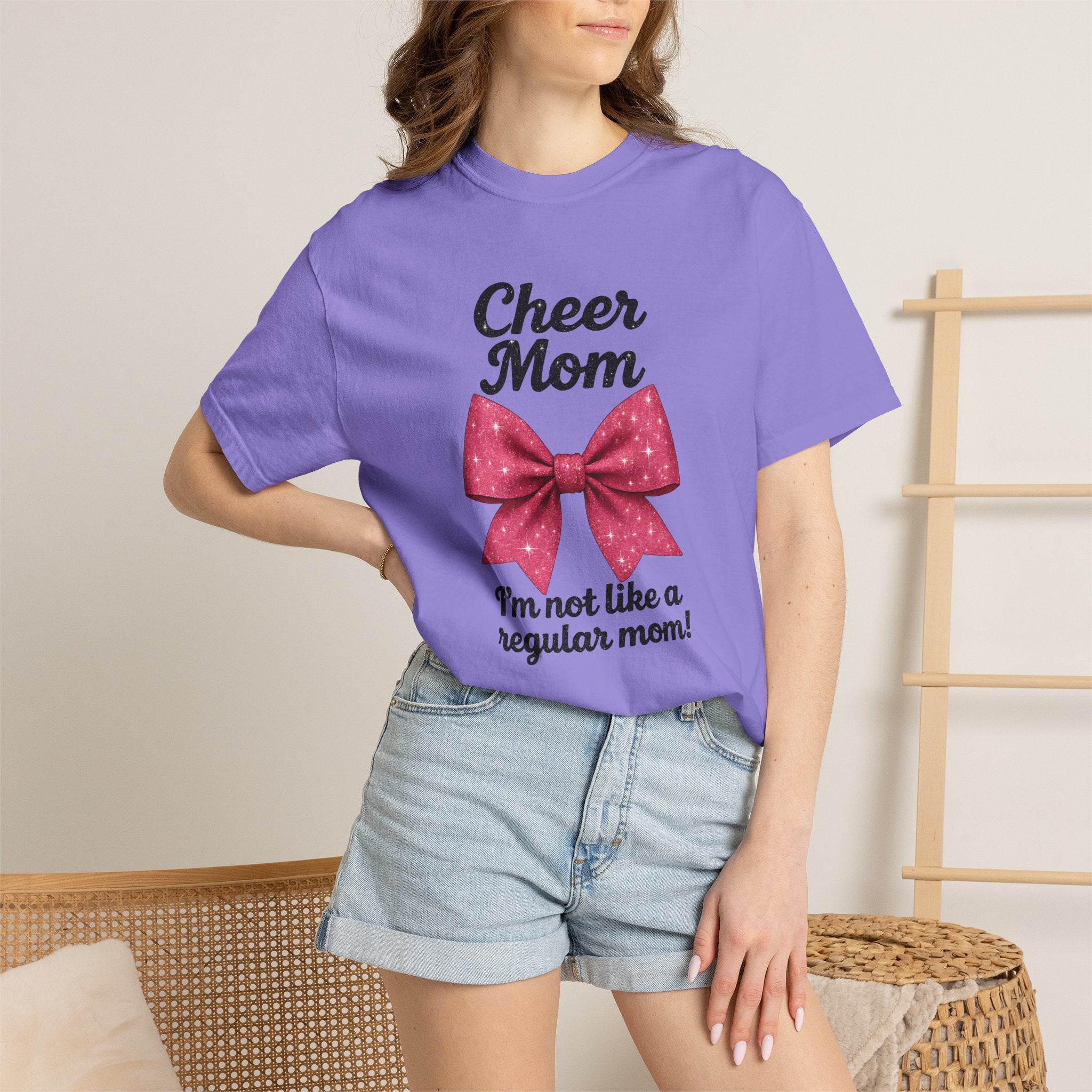 Cheer Mom T-Shirt — "I'm Not Like a Regular Mom" Mean Girls Quote