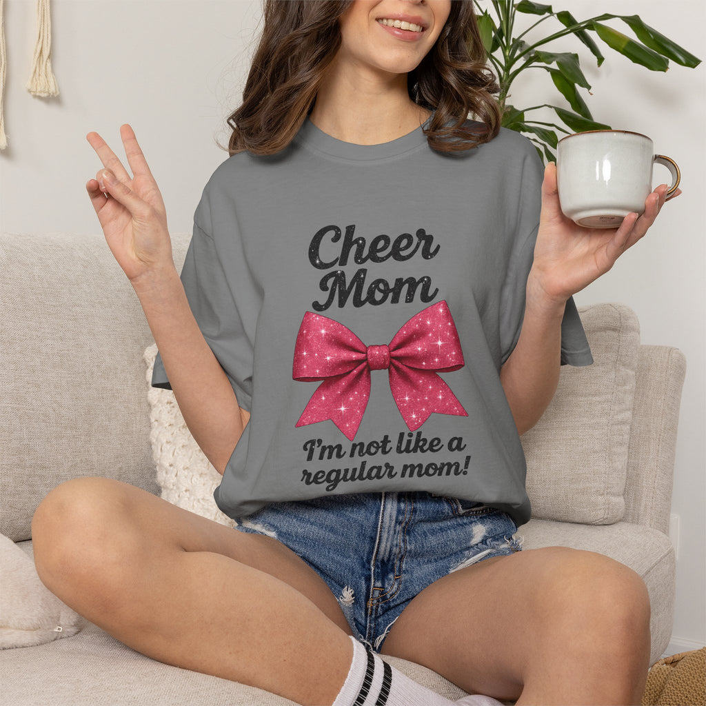 Cheer Mom T-Shirt — "I'm Not Like a Regular Mom" Mean Girls Quote