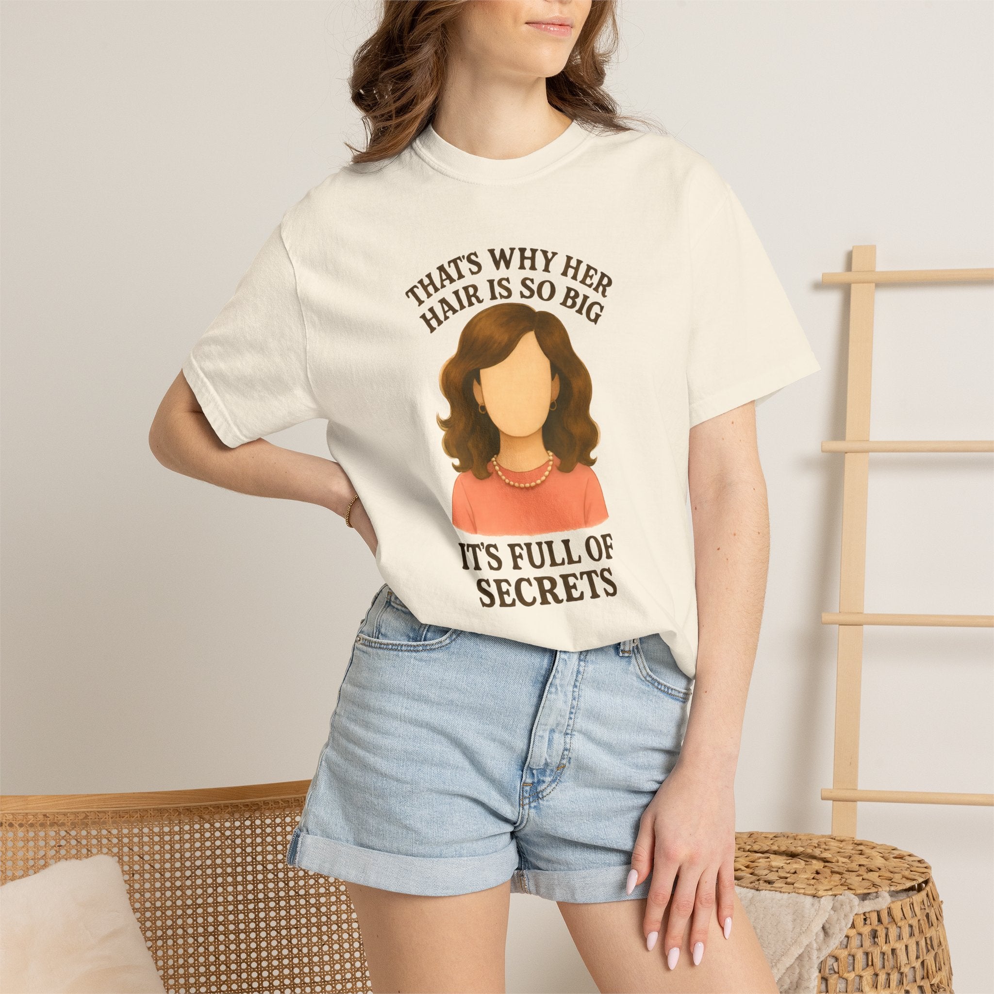 "That's Why Her Hair Is So Big" T-Shirt — Mean Girls Quote Tee