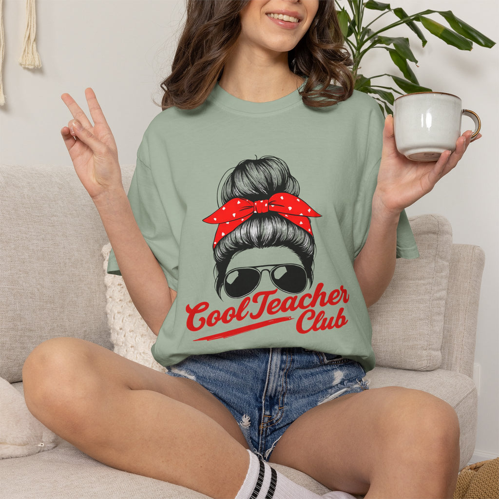 Cool Teacher Club T-Shirt — Funny Teacher Gift Tee