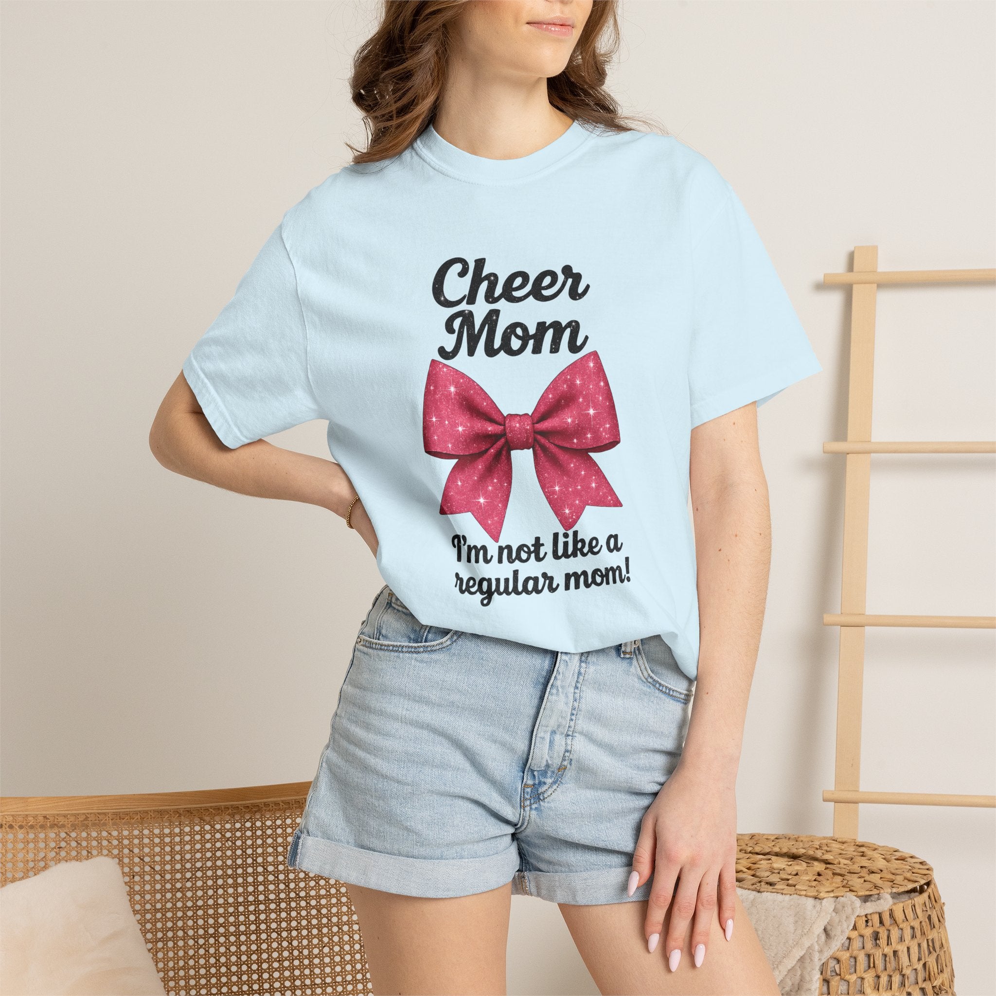 Cheer Mom T-Shirt — "I'm Not Like a Regular Mom" Mean Girls Quote