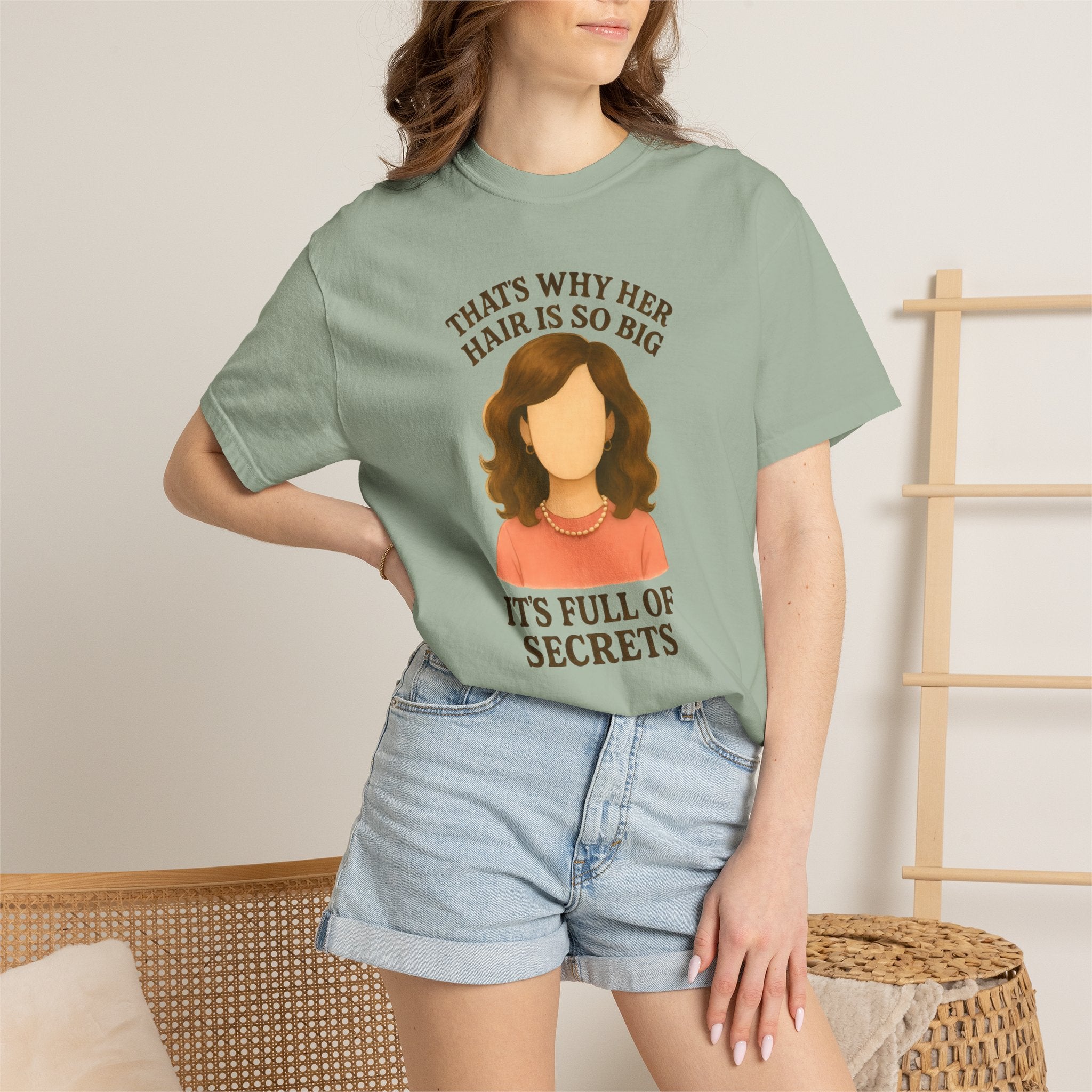 "That's Why Her Hair Is So Big" T-Shirt — Mean Girls Quote Tee