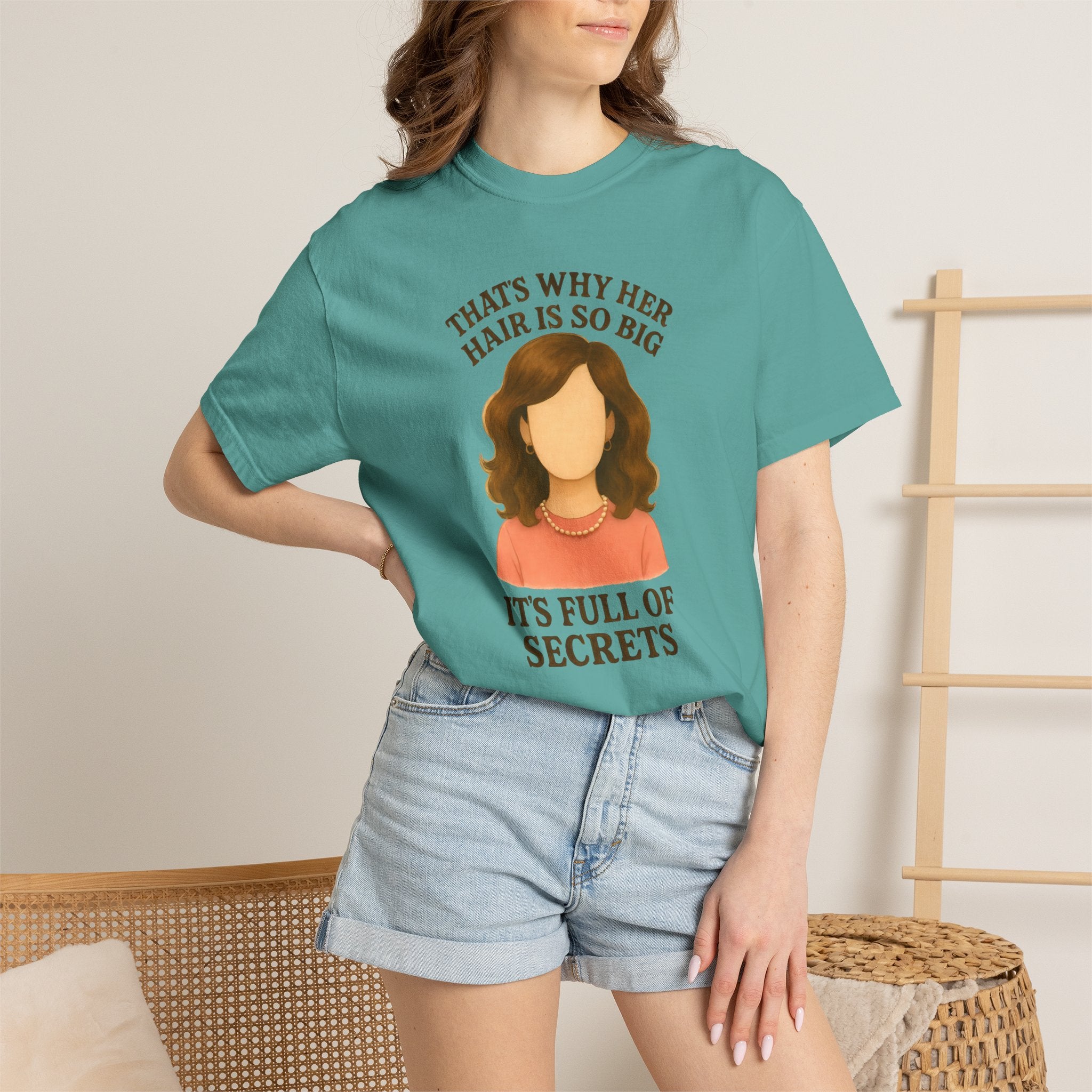 "That's Why Her Hair Is So Big" T-Shirt — Mean Girls Quote Tee