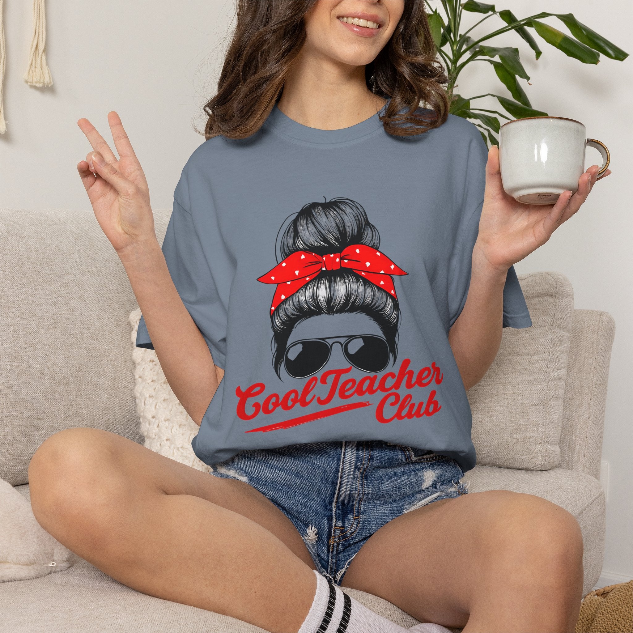 Cool Teacher Club T-Shirt — Funny Teacher Gift Tee
