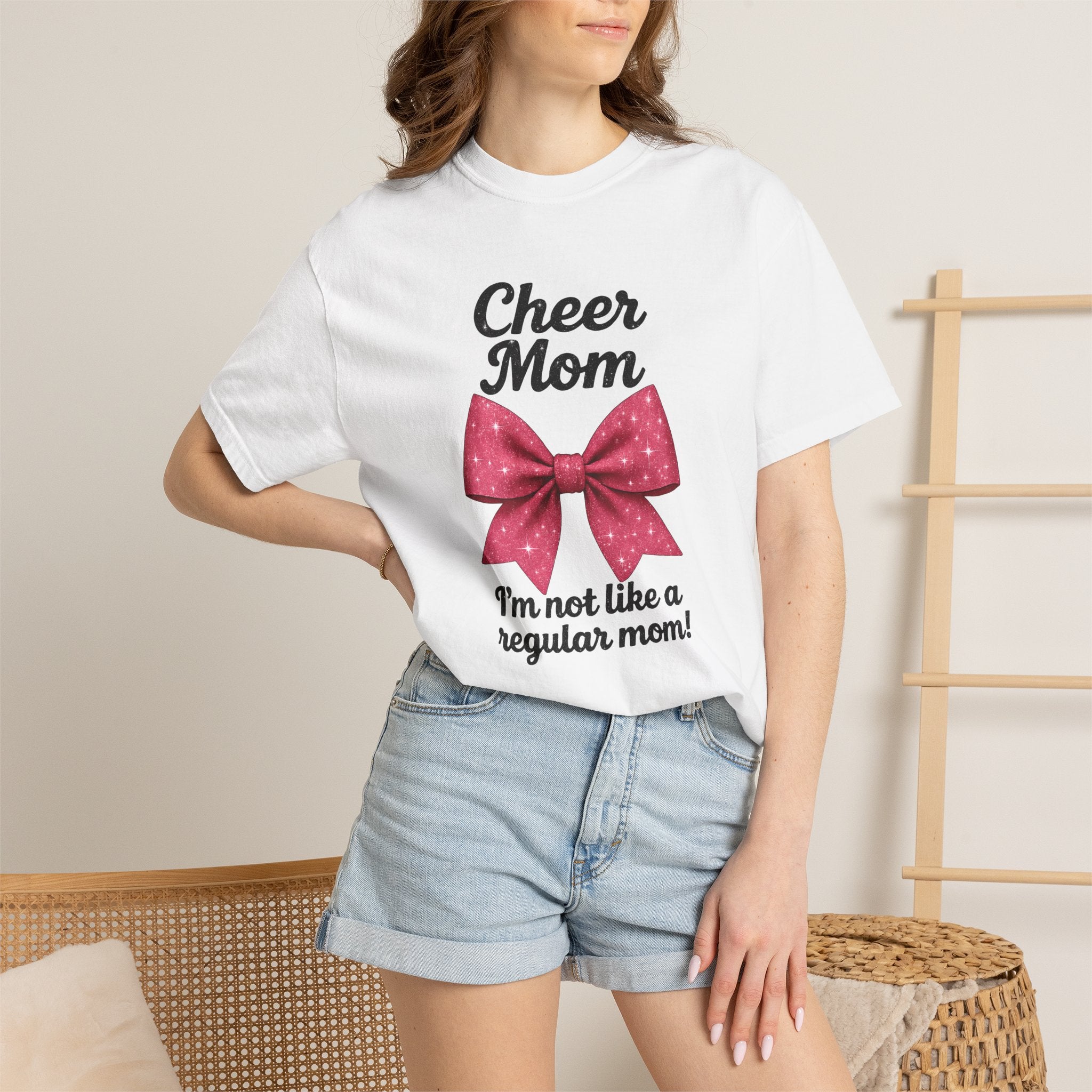 Cheer Mom T-Shirt — "I'm Not Like a Regular Mom" Mean Girls Quote