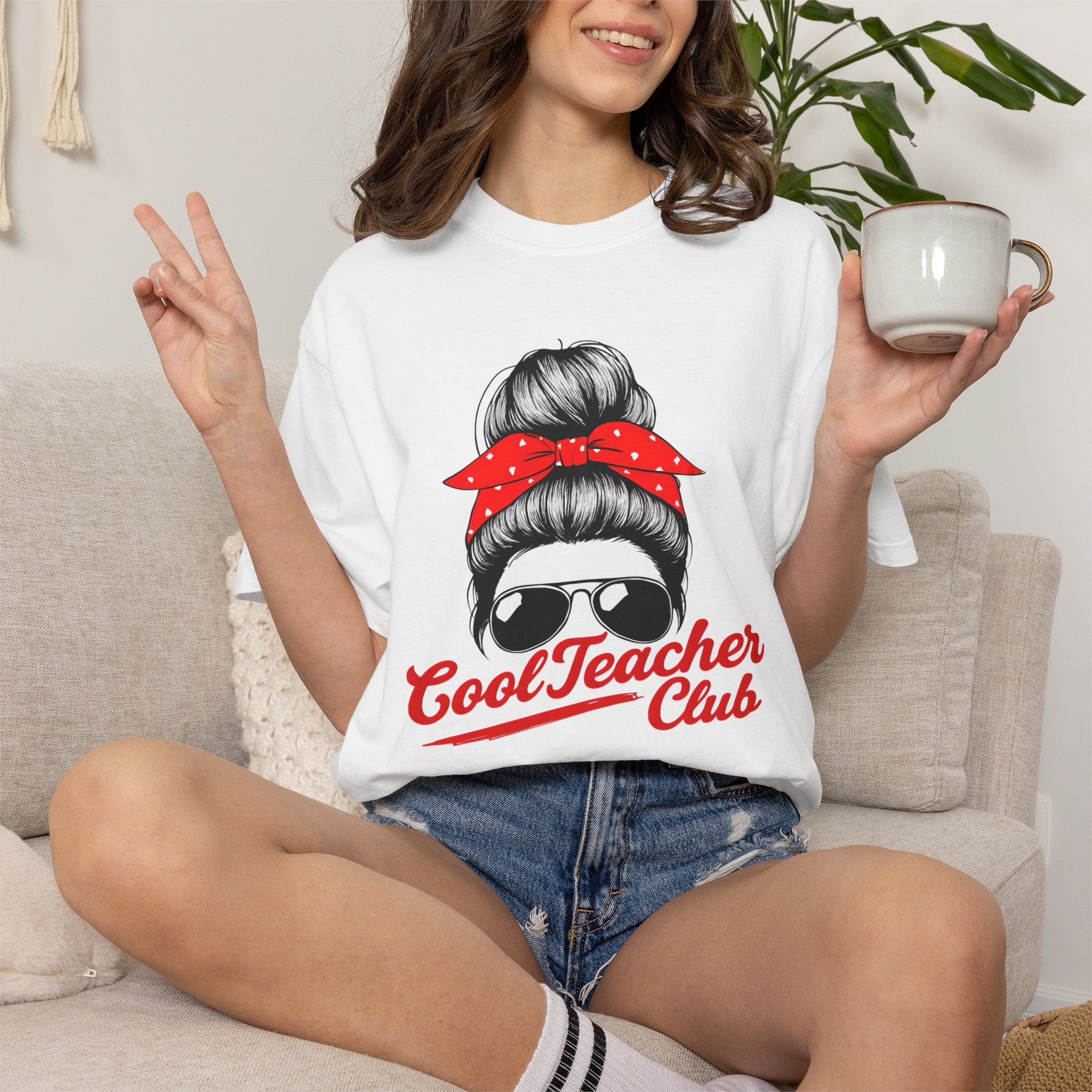 Cool Teacher Club T-Shirt — Funny Teacher Gift Tee