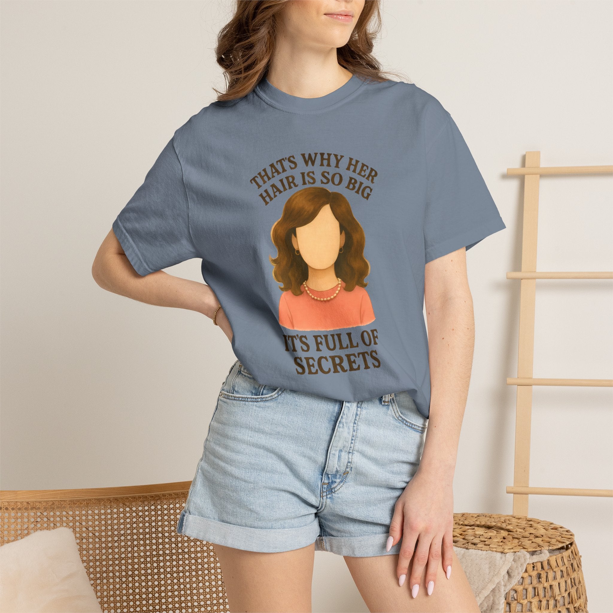 "That's Why Her Hair Is So Big" T-Shirt — Mean Girls Quote Tee