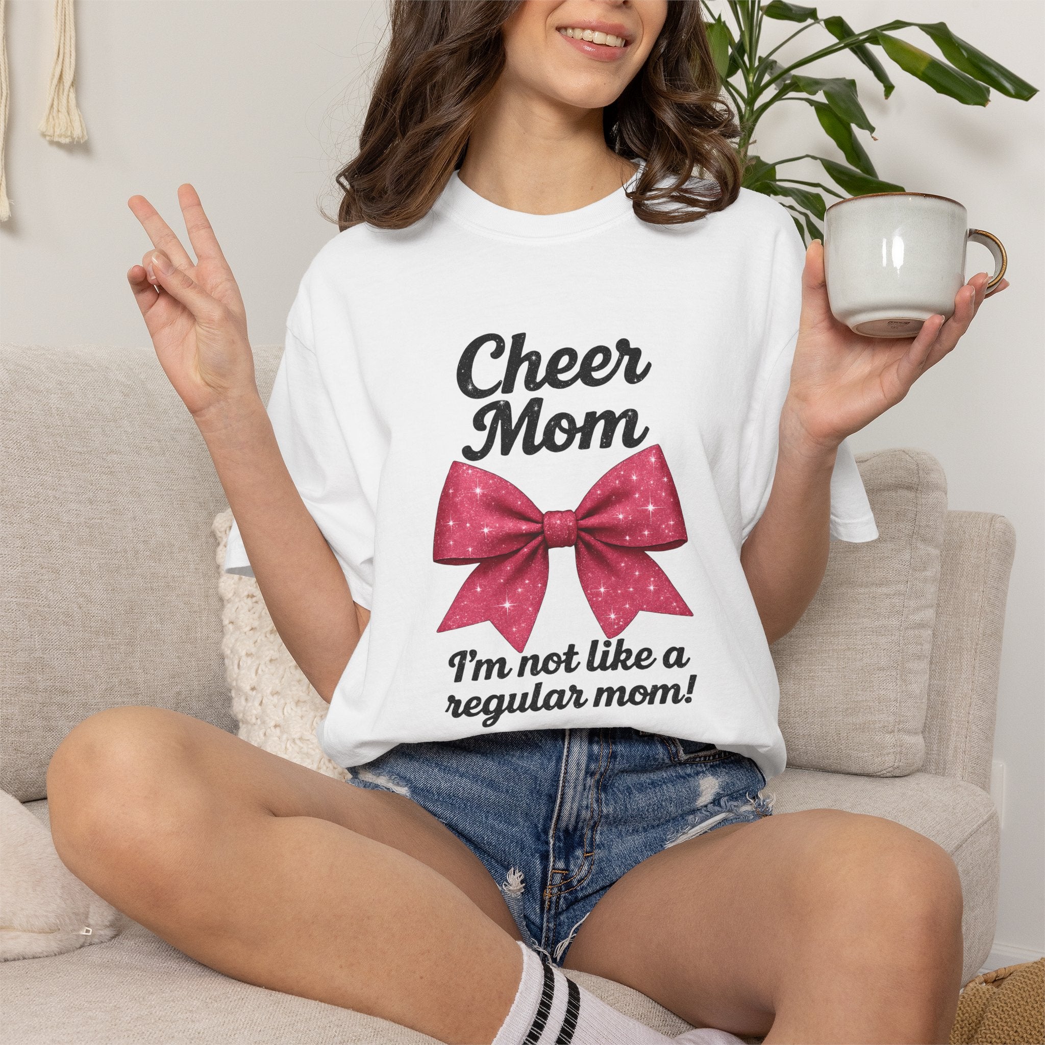 Cheer Mom T-Shirt — "I'm Not Like a Regular Mom" Mean Girls Quote