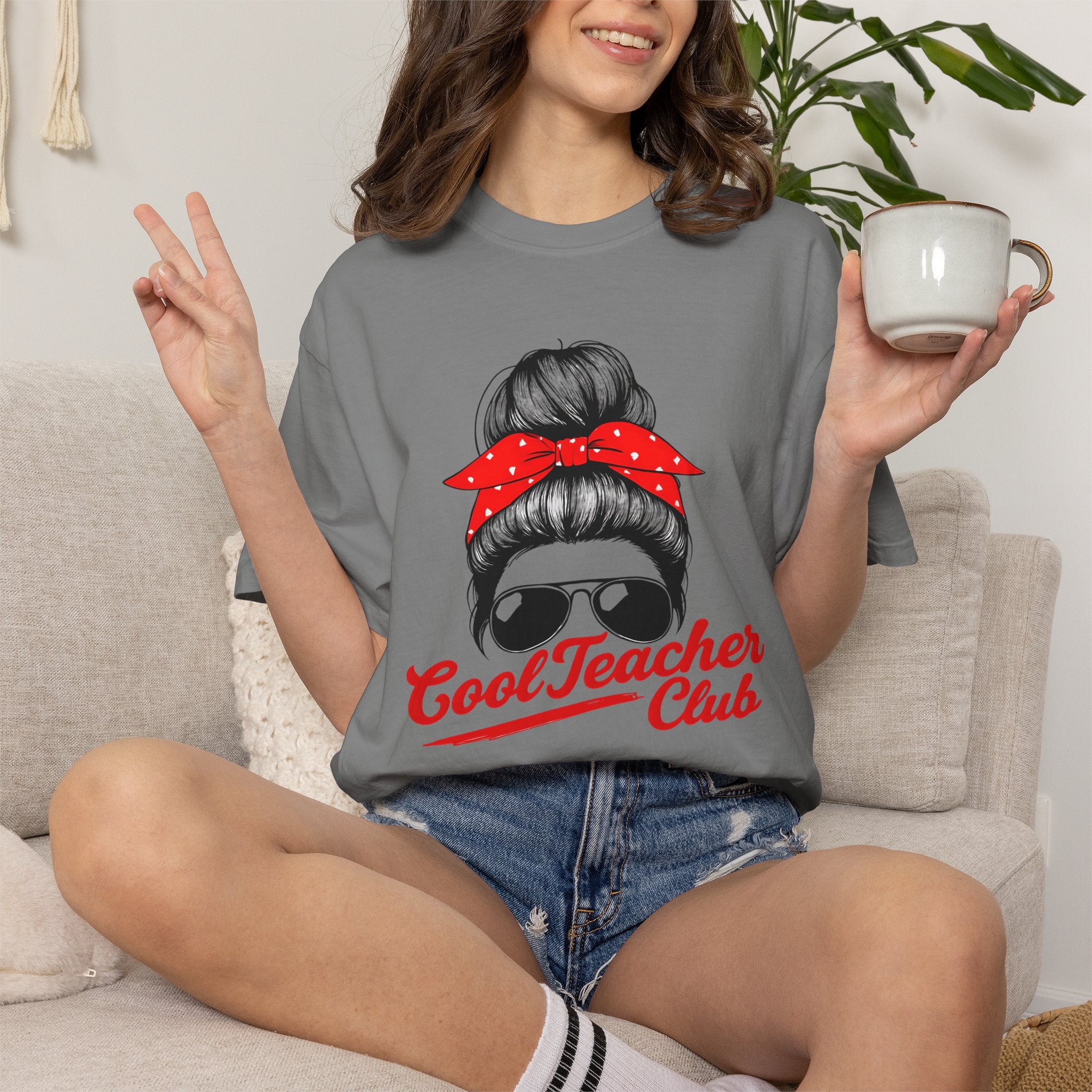 Cool Teacher Club T-Shirt — Funny Teacher Gift Tee