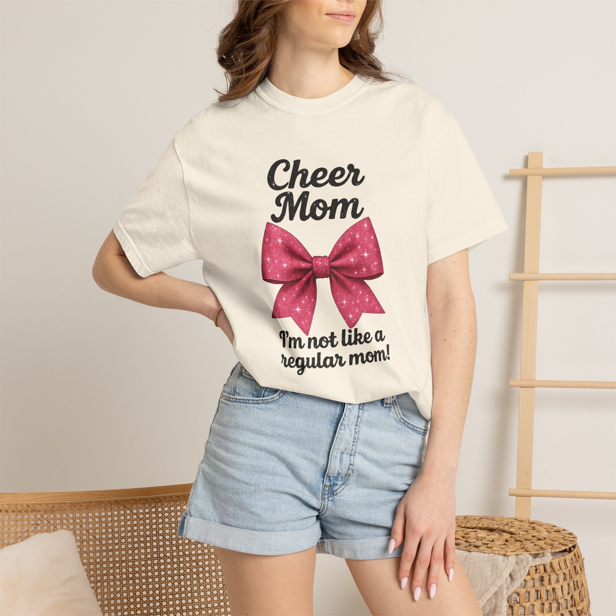 Cheer Mom T-Shirt — "I'm Not Like a Regular Mom" Mean Girls Quote