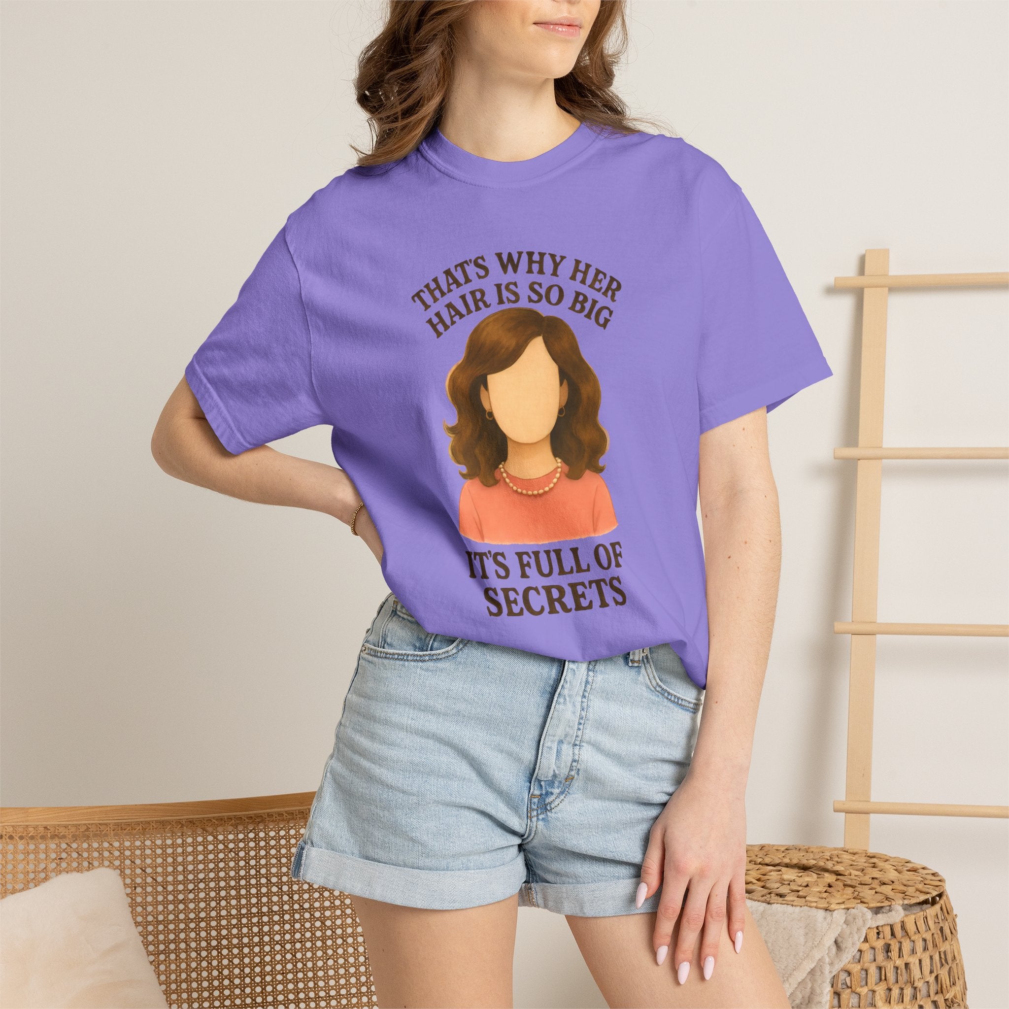 "That's Why Her Hair Is So Big" T-Shirt — Mean Girls Quote Tee