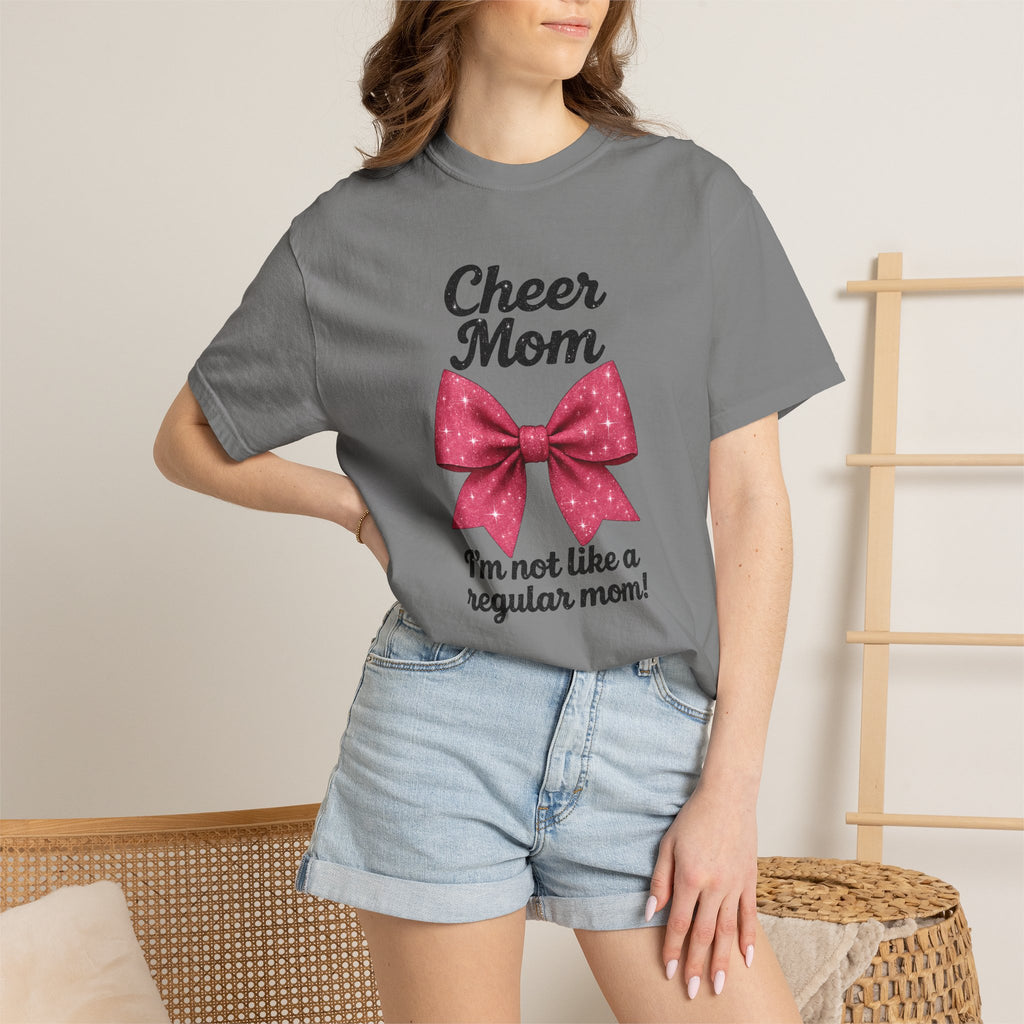 Cheer Mom T-Shirt — "I'm Not Like a Regular Mom" Mean Girls Quote