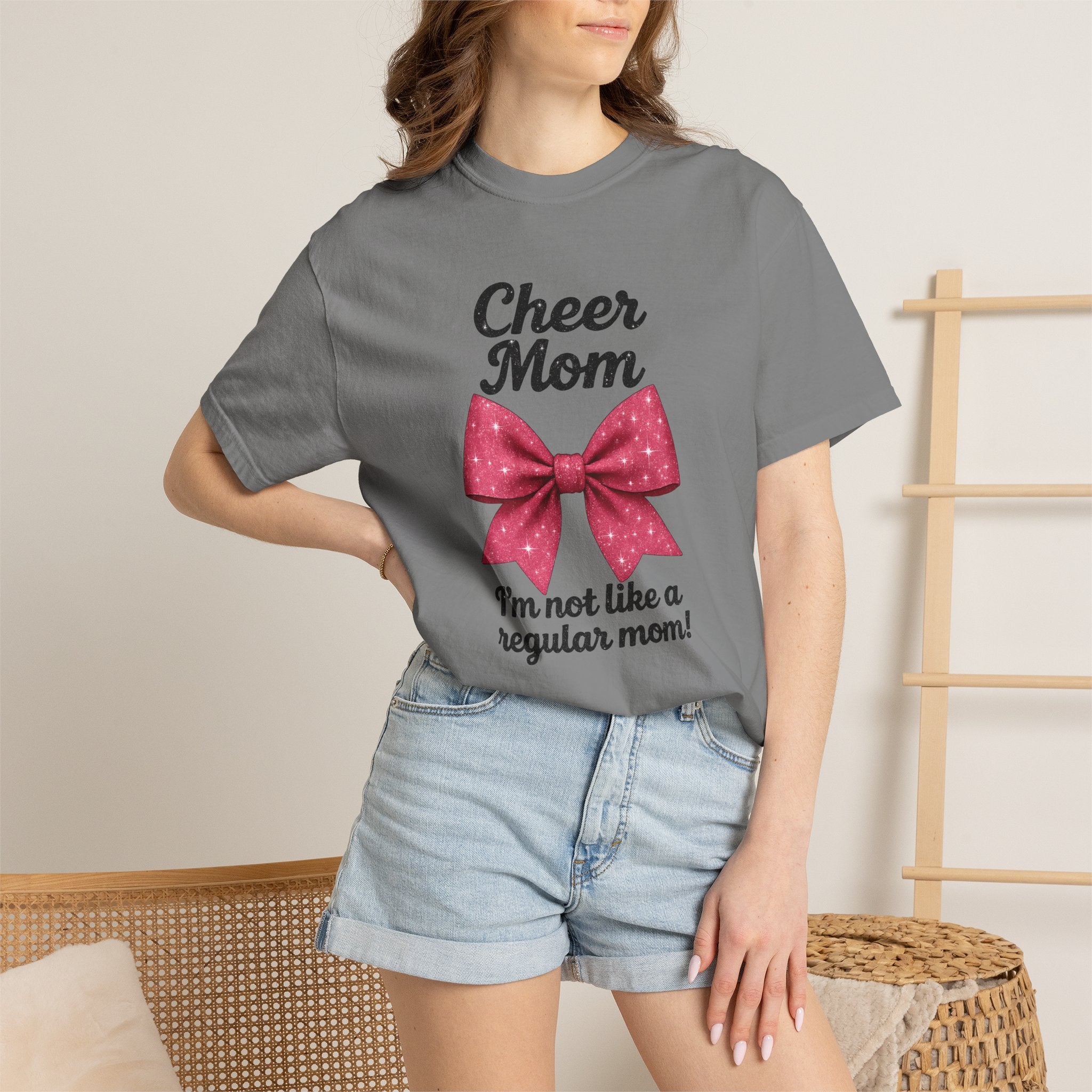 Cheer Mom T-Shirt — "I'm Not Like a Regular Mom" Mean Girls Quote
