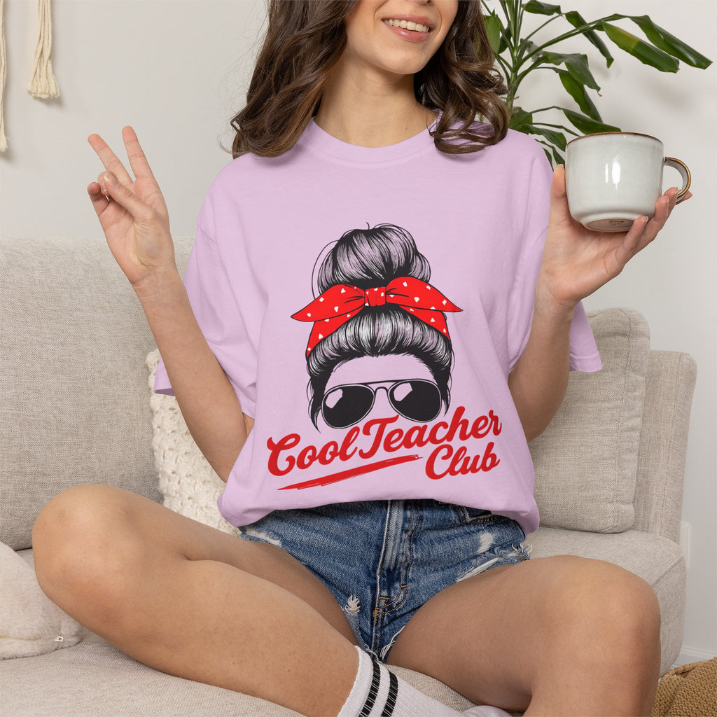 Cool Teacher Club T-Shirt — Funny Teacher Gift Tee
