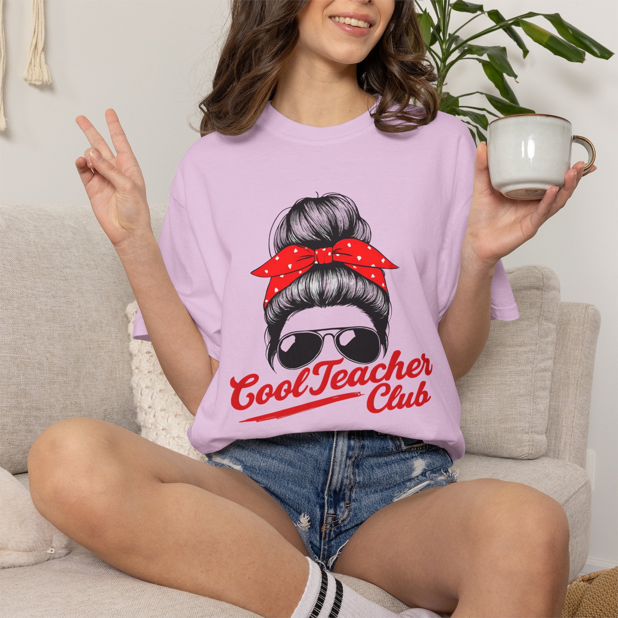 Cool Teacher Club T-Shirt — Funny Teacher Gift Tee