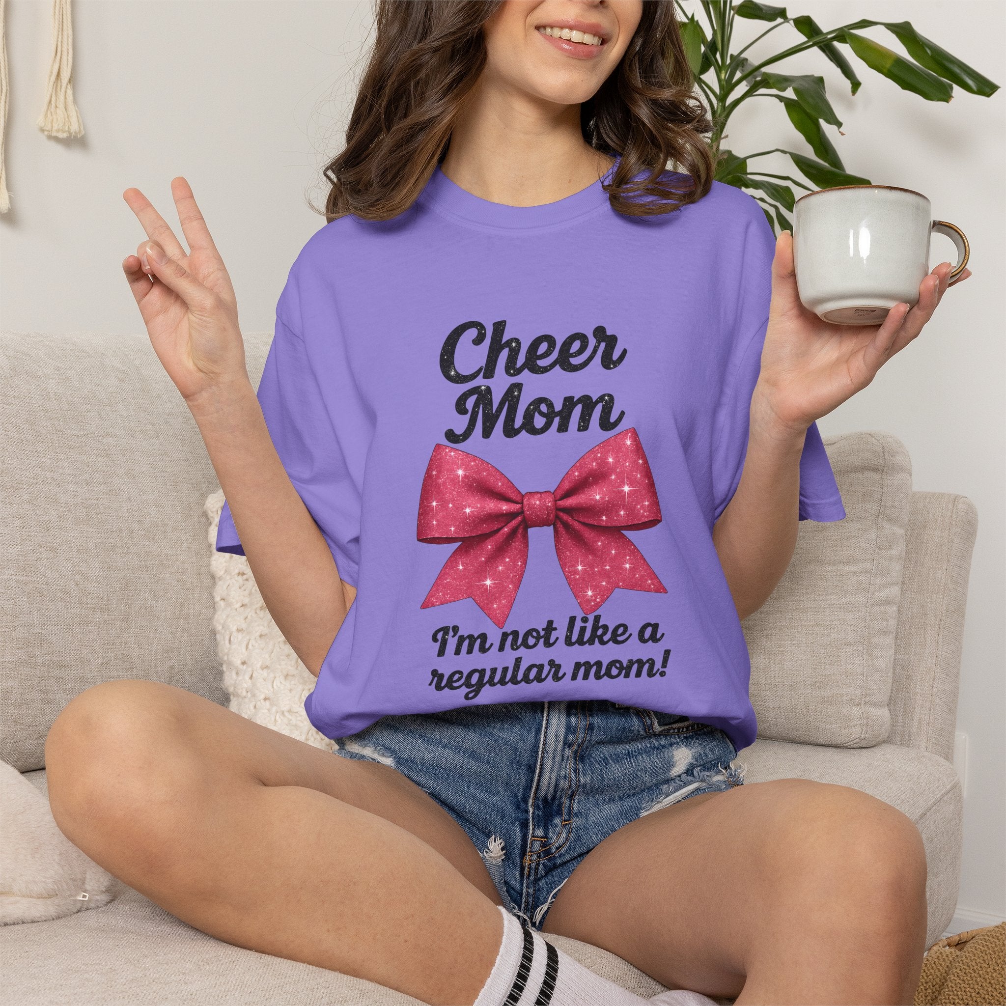 Cheer Mom T-Shirt — "I'm Not Like a Regular Mom" Mean Girls Quote