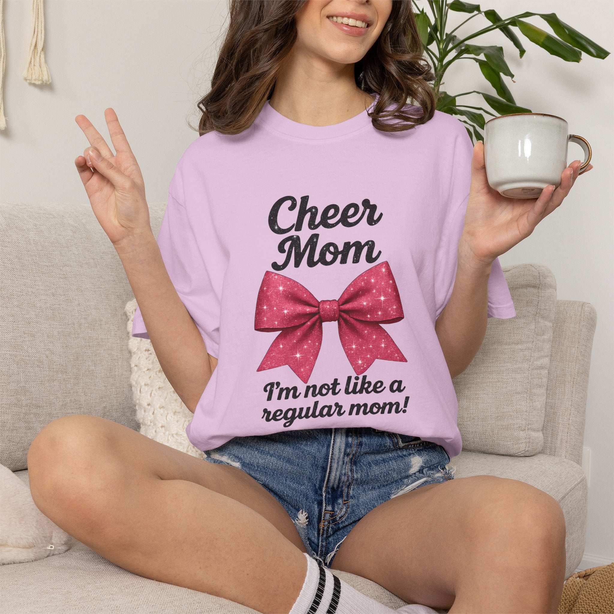 Cheer Mom T-Shirt — "I'm Not Like a Regular Mom" Mean Girls Quote