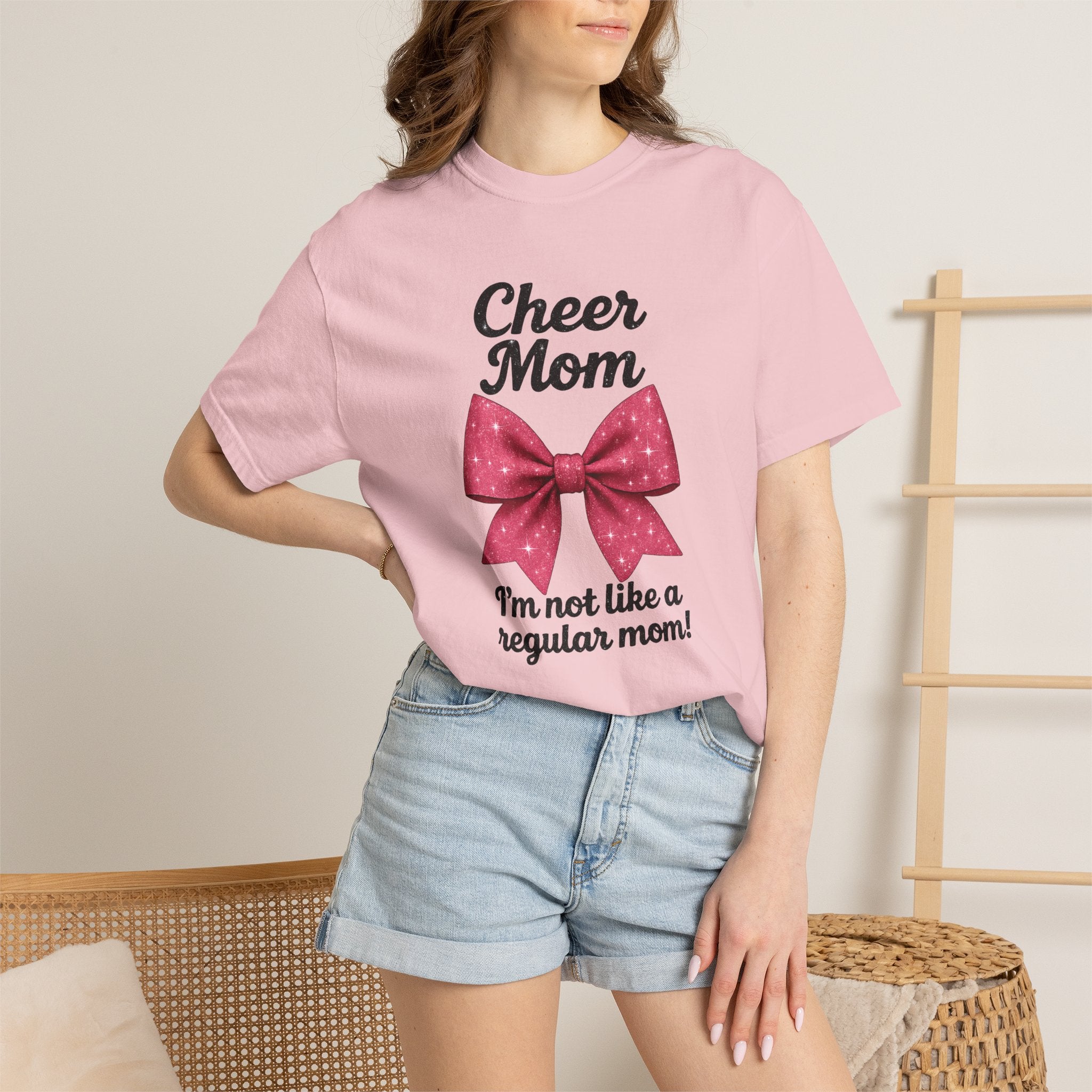 Cheer Mom T-Shirt — "I'm Not Like a Regular Mom" Mean Girls Quote