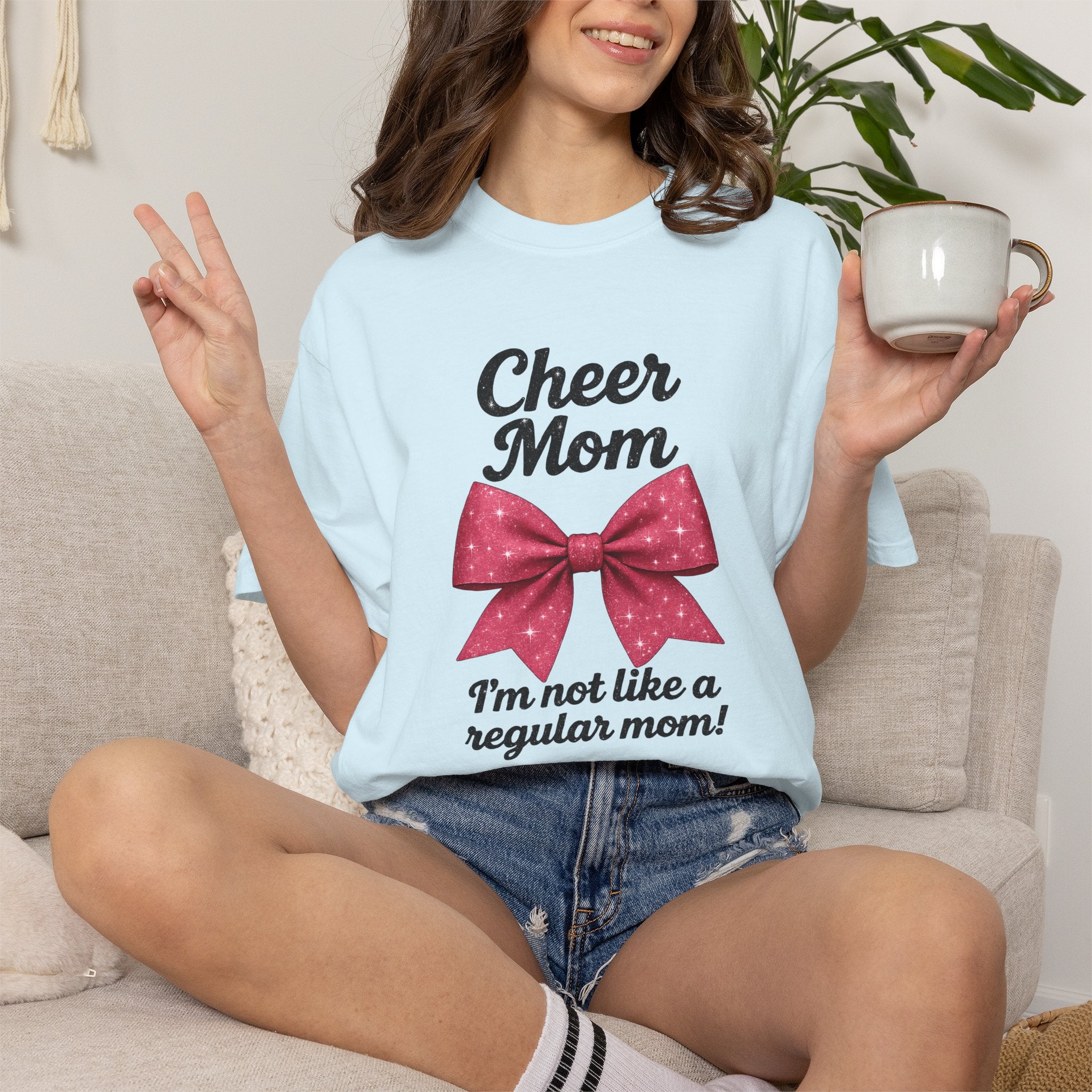 Cheer Mom T-Shirt — "I'm Not Like a Regular Mom" Mean Girls Quote