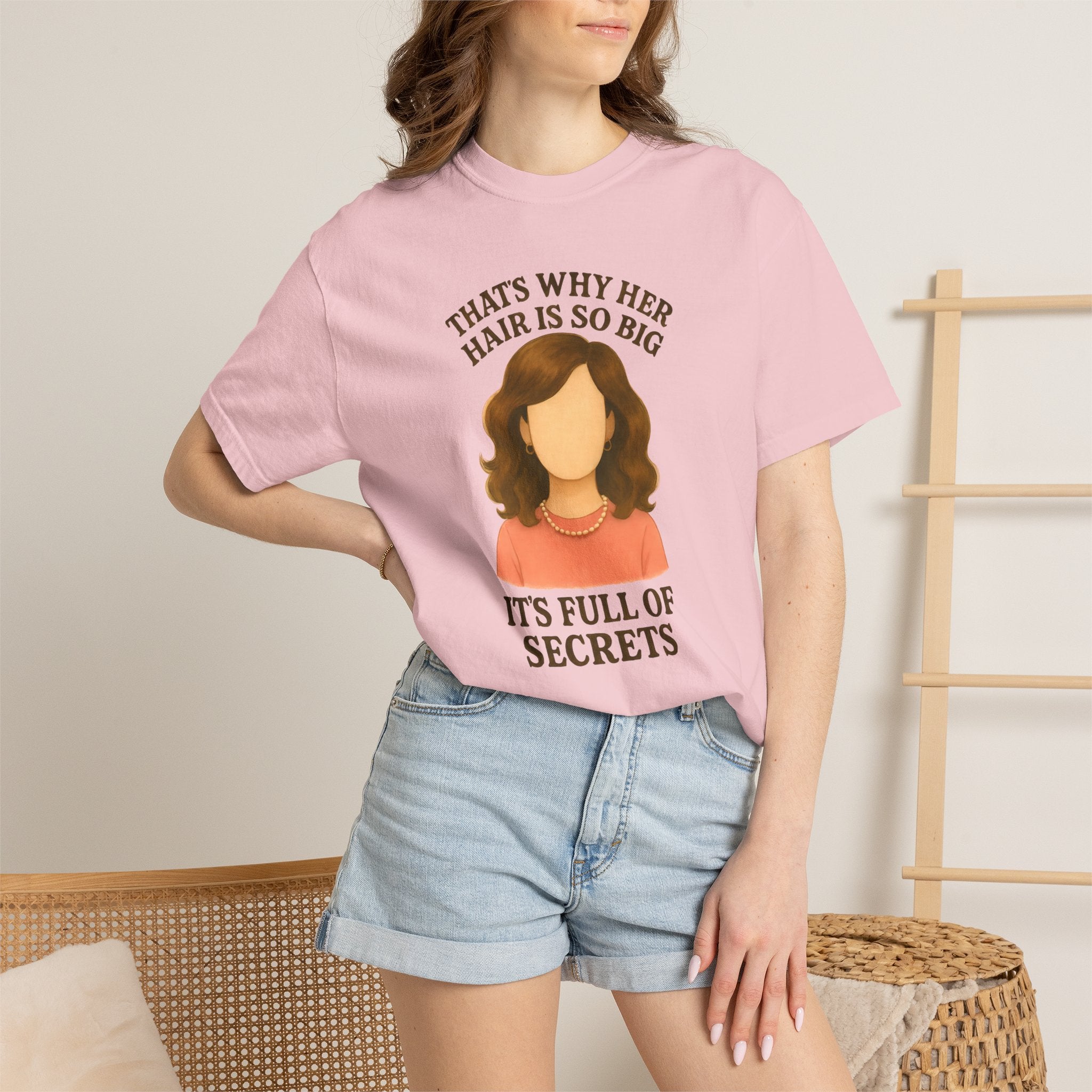 "That's Why Her Hair Is So Big" T-Shirt — Mean Girls Quote Tee