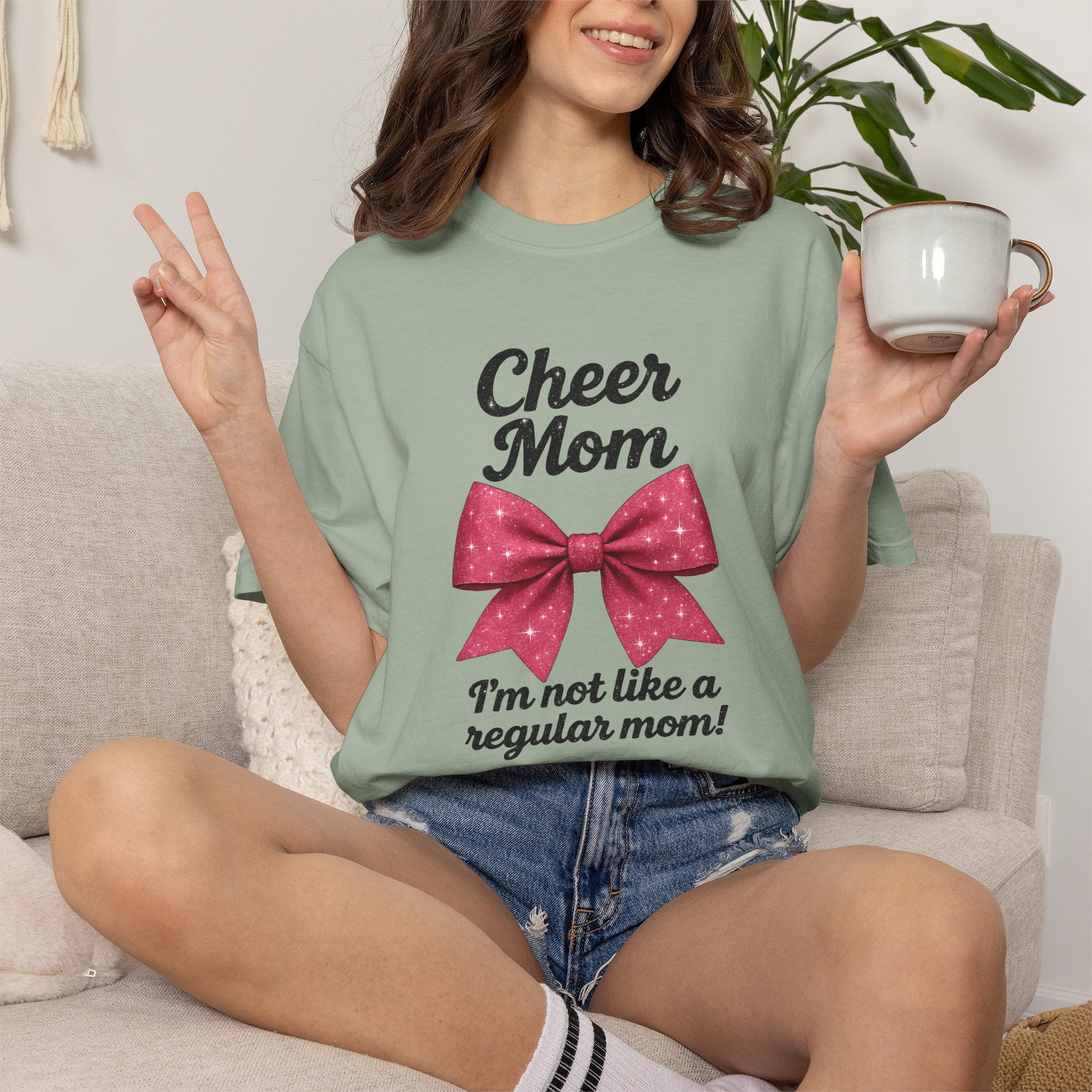 Cheer Mom T-Shirt — "I'm Not Like a Regular Mom" Mean Girls Quote