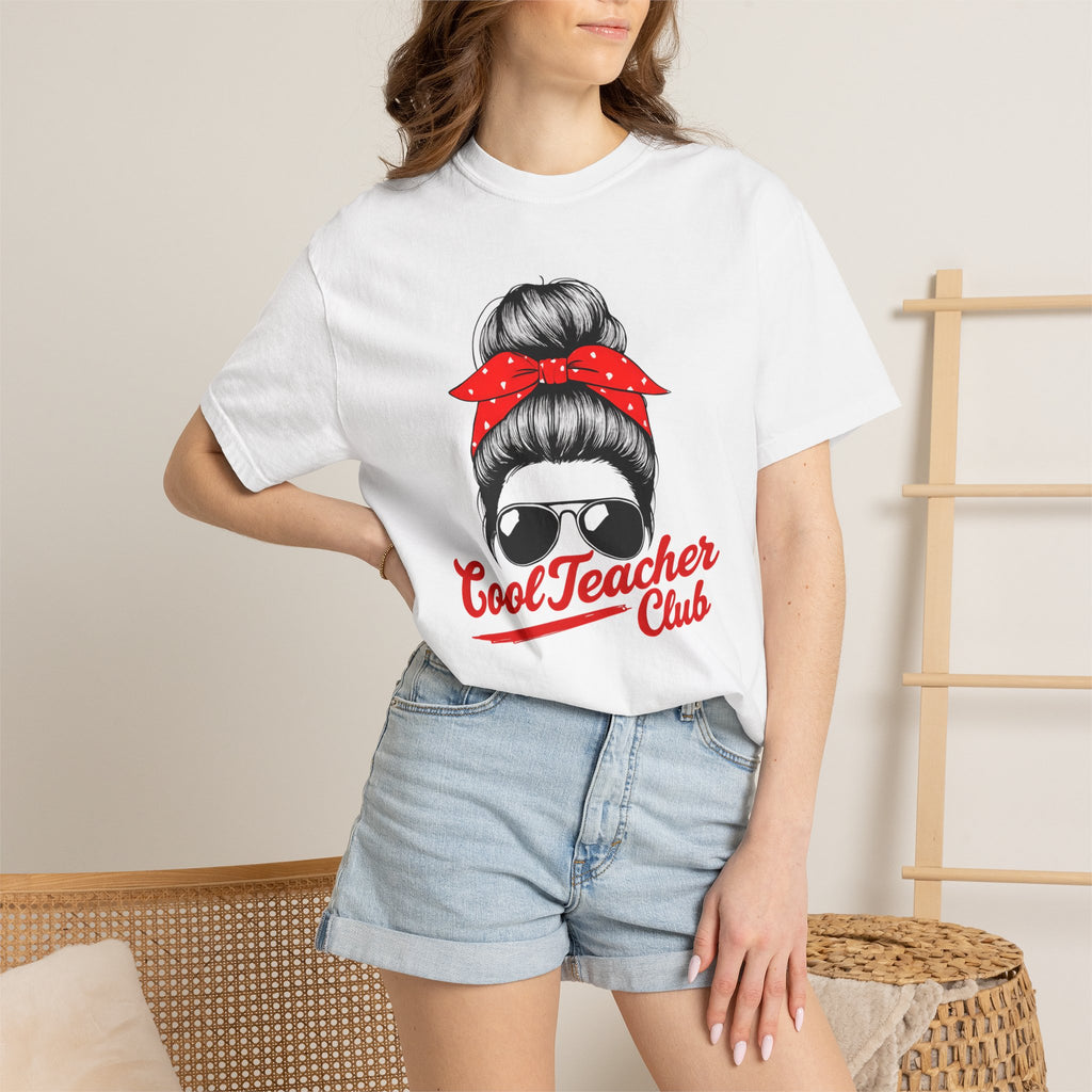 Cool Teacher Club T-Shirt — Funny Teacher Gift Tee