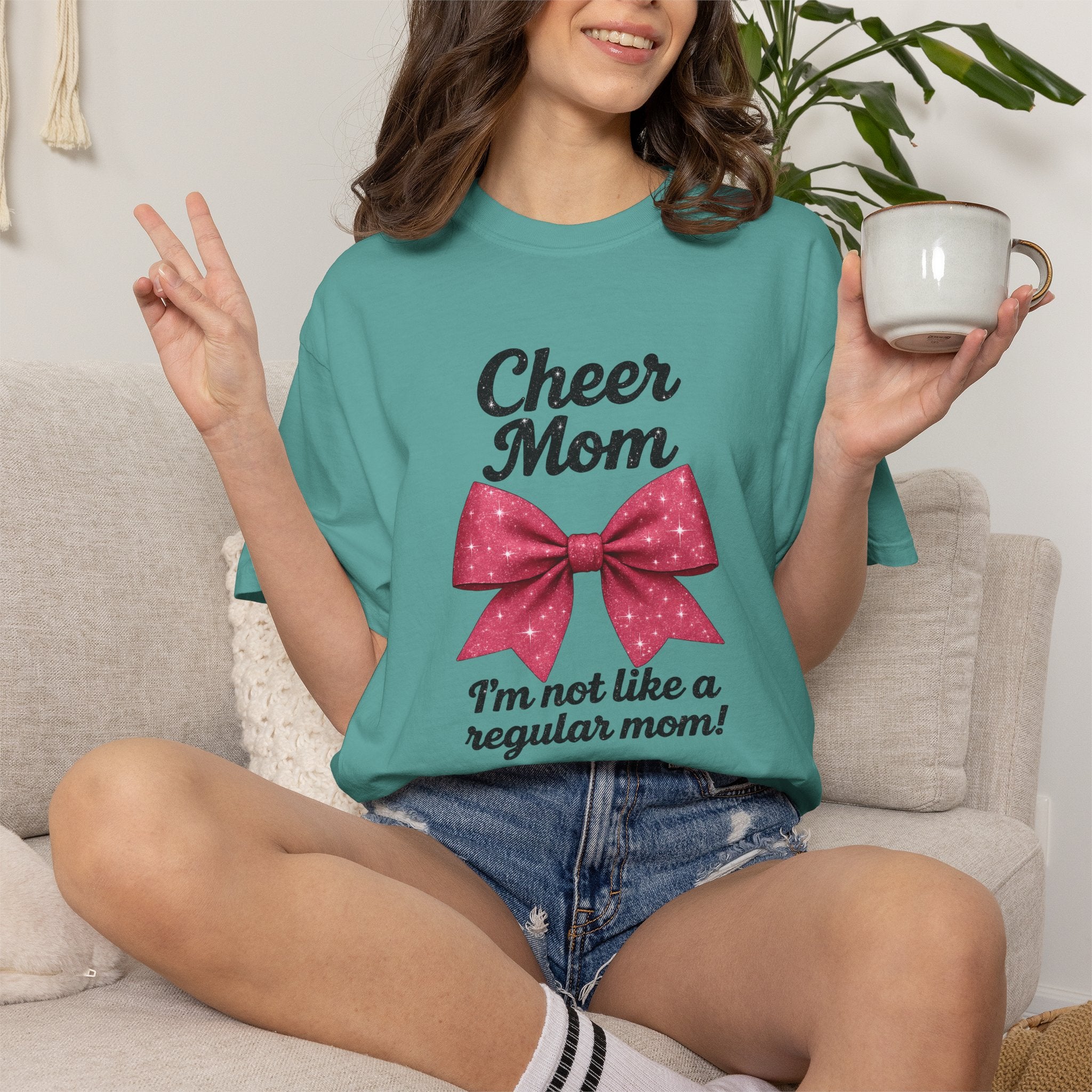 Cheer Mom T-Shirt — "I'm Not Like a Regular Mom" Mean Girls Quote
