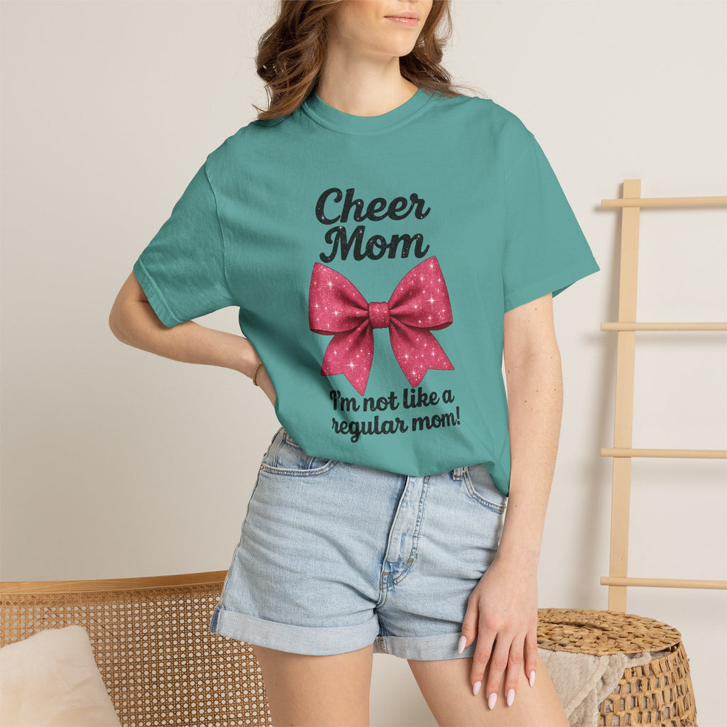 Cheer Mom T-Shirt — "I'm Not Like a Regular Mom" Mean Girls Quote