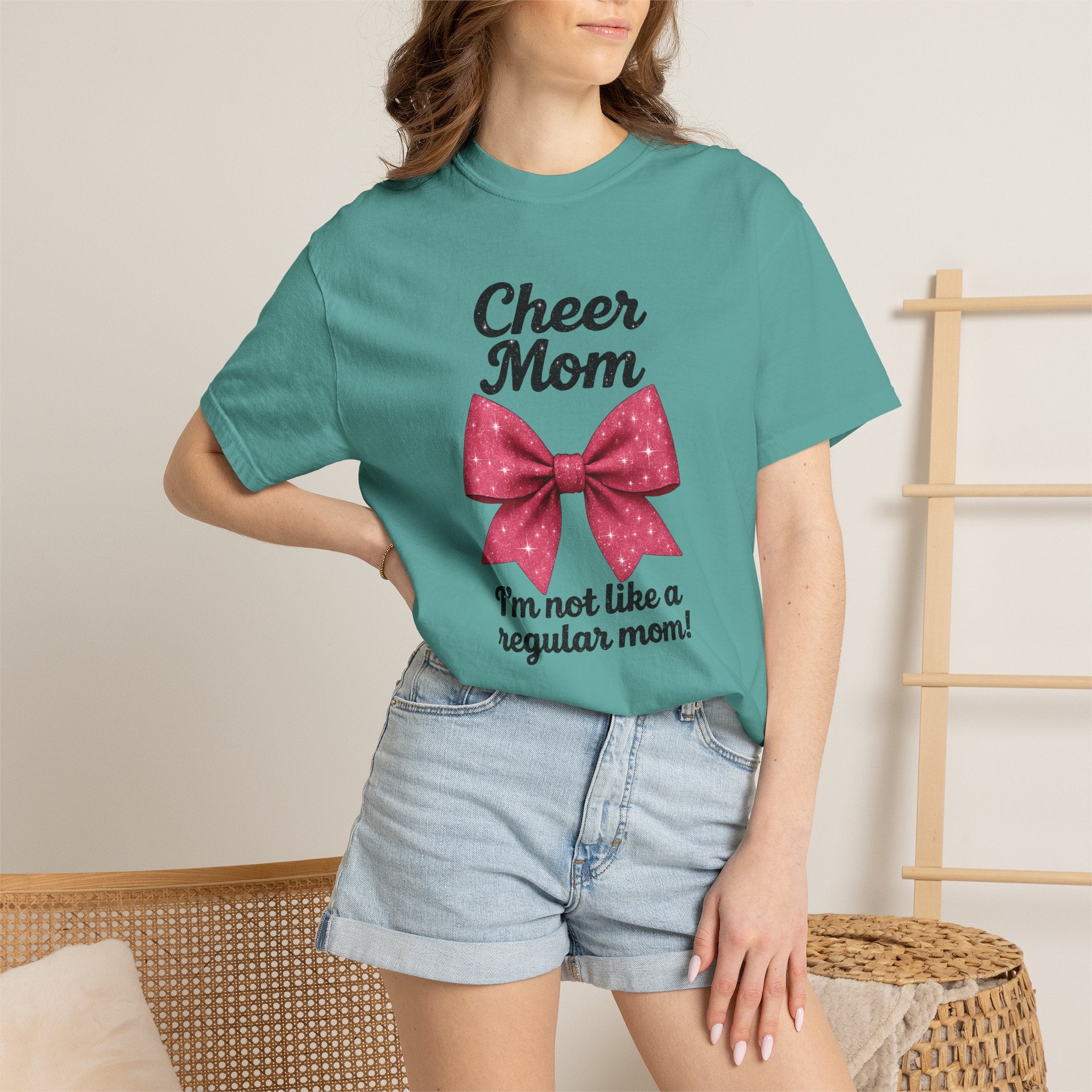 Cheer Mom T-Shirt — "I'm Not Like a Regular Mom" Mean Girls Quote
